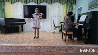 Виляева Александра исп. пьесу Н.Баклановой  «Хоровод»