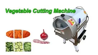 Multifunction Carrot Onion Cutter | Vegetable Cutting Machine