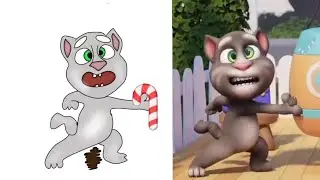 Laugh with My Talking Tom - Crazy Fails Funny drawing meme