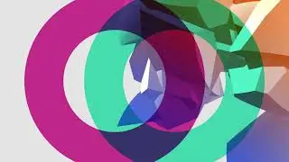 Free channel intro without text Circle | Motion Graphics