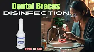 Disinfecting dental braces at home with ESLOC HPO 06 hydrogen peroxide solution: Step-by-step guide