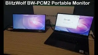 Unboxing & Testing BlitzWolf BW-PC2 13.3 FHD Portable Monitor (Banggood)