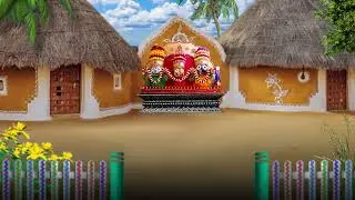 Lord Jagannath with House Background Video Effects || Sri Jagannath Loop Video @satishdesigngraphy