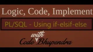 Multiple if else in PL/SQL with example program