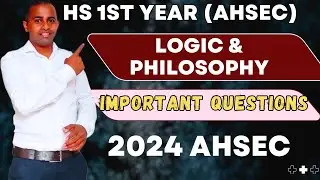 hs 1st year logic and philosophy important question answer 2025| Common question answer