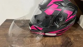 TROCANDO VISEIRA DO CAPACETE EBF New Spark Flash  Polivisor