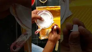 using 1 litre cap wall painting #shorts