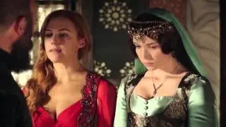 Muhtesem Yuzil Hatice VS Hurrem at Suleiman's chamber with English,Russian andGeorgian Subtitles