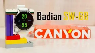 Canyon Badian SW-68 - розумний смарт-годинник! Метал, захист IP68 і достатній набір функцій. Огляд