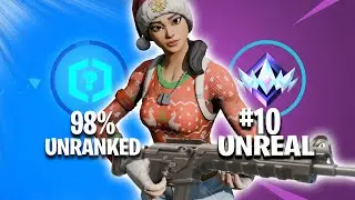 UNREAL by ONLY using the Combat AR! (Unranked to Unreal)