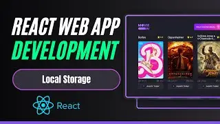 Local Storage | Movie Web App with React JS | Step-by-Step Tutorial