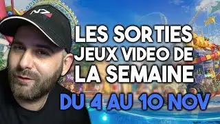Ca commence avec 10 jeux 🔥du 4 au 10 nov. 2024. Les sorties JEUX VIDEO de la semaine