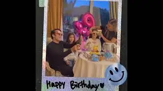 Watch Aaron Diaz sing birthday song for his daughter, Erin