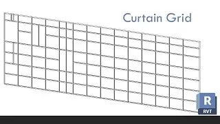 How to Add or Remove Curtain Grid in Revit 2024