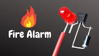 Simple Electronic Project | Fire Alarm | BC557