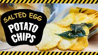 How to Make Singapore's Salted Egg Potato Chips the Easiest Way
