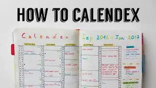 How to Calendex | The Boosted Journal