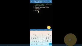 Python Program to Convert Rupees to Dollars #shorts #viral #programming #python #shortvideo