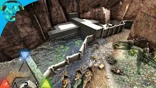 World War ARK - 2 Men 1 Base Start the Base Build and Raid for Resources to Expand! E6 ARK Survival