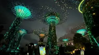 Singapur lights show