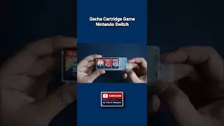 Gacha 3 Cartridge Game Nintendo Switch, Mario Kart, Super mario Odyssey, Just Dance