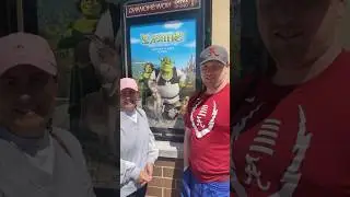 We saw Shrek 2 in Theaters!