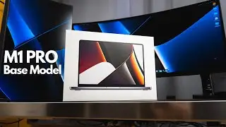 Unboxing & First-Impressions of the M1 Pro Macbook Pro BASE MODEL