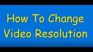 Change Resolution on Computer and iPhone