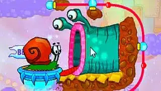 Улитка Боб 4 приключения в космосе, мультик головоломка. snail bob space №2.