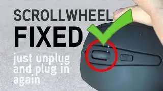 Broken Scroll Wheel FIX (laggy mouse wheel simple fix)