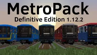 MetroPack Definitive Edition - 23 Metro Trains in MINECRAFT!
