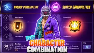 SECRET ( BATTLE ROYALE ) SKILL COMBINATION // BEST CHARACTER COMBINATION (2025)