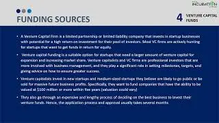 Topic 3 - Sources of Funding for Startups