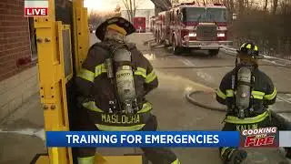 FOX 8 NEWS Cooking With Fire: Kristi Gets Rare Look Inside Strongsville Fire Dept Training Tower