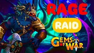 Gems of War Raid Boss Team! Fast & Brutal Raid Boss Team! 