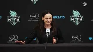 NY Liberty vs Wings 8/20/24 Pregame Interview with Coach Sandy Brondello