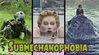Terrifying Underwater Animatronics   SUBMECHANOPHOBIA