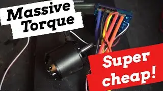 Amazing budget brushless system! More messing with cheap motors from Amazon ...