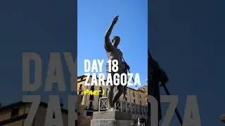🇪🇸 Travel highlights from exploring Zaragoza, Spain (1/3) | #fyp #day18