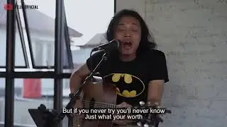 FIX YOU COLDPLAY  LYRIC  FELIX IRWAN COVER