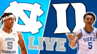 North Carolina Tar Heels vs Duke Blue Devils Basketball Live Play by Play Reaction & Watch Party