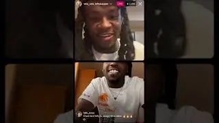 King Lil Jay X Billionaire Black instagram live dissing King Von, Fbg Butta, Lil Durk from OTF