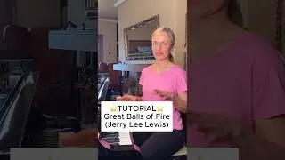⭐️TUTORIAL⭐️ Great Balls of Fire -EASY- (Jerry Lee Lewis)