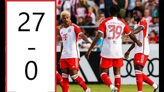 Bayern Munich vs Rottach Egern 27-0 Hіghlіghts & All Goals Club Friendly 2023