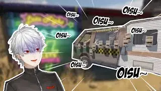 Kuzuha reaction to the cursed Oisu Taxi [Nijisanji/ Eng sub]