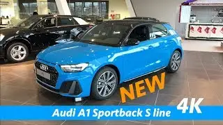 New Audi A1 Sportback S line 2019 - FIRST quick look in 4K (interior - exterior)