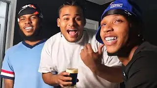 Fanum, Silky & Chrisnxtdoor Make FIRST Song..
