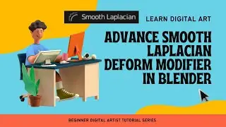 ֍ Blender 3D Animating Tutorial for Engineers in Hindi: Advanced Smooth Laplacian Deform in Blender֍