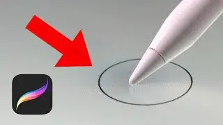 How to see the Brush outline in Procreate