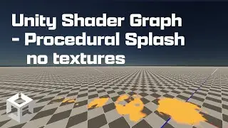 Unity Shader Graph Procedural Splash